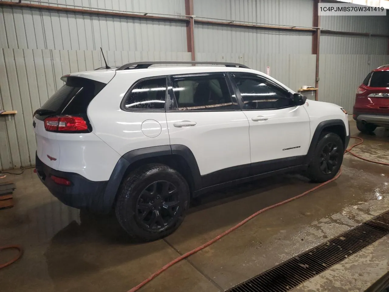 1C4PJMBS7GW341419 2016 Jeep Cherokee Trailhawk