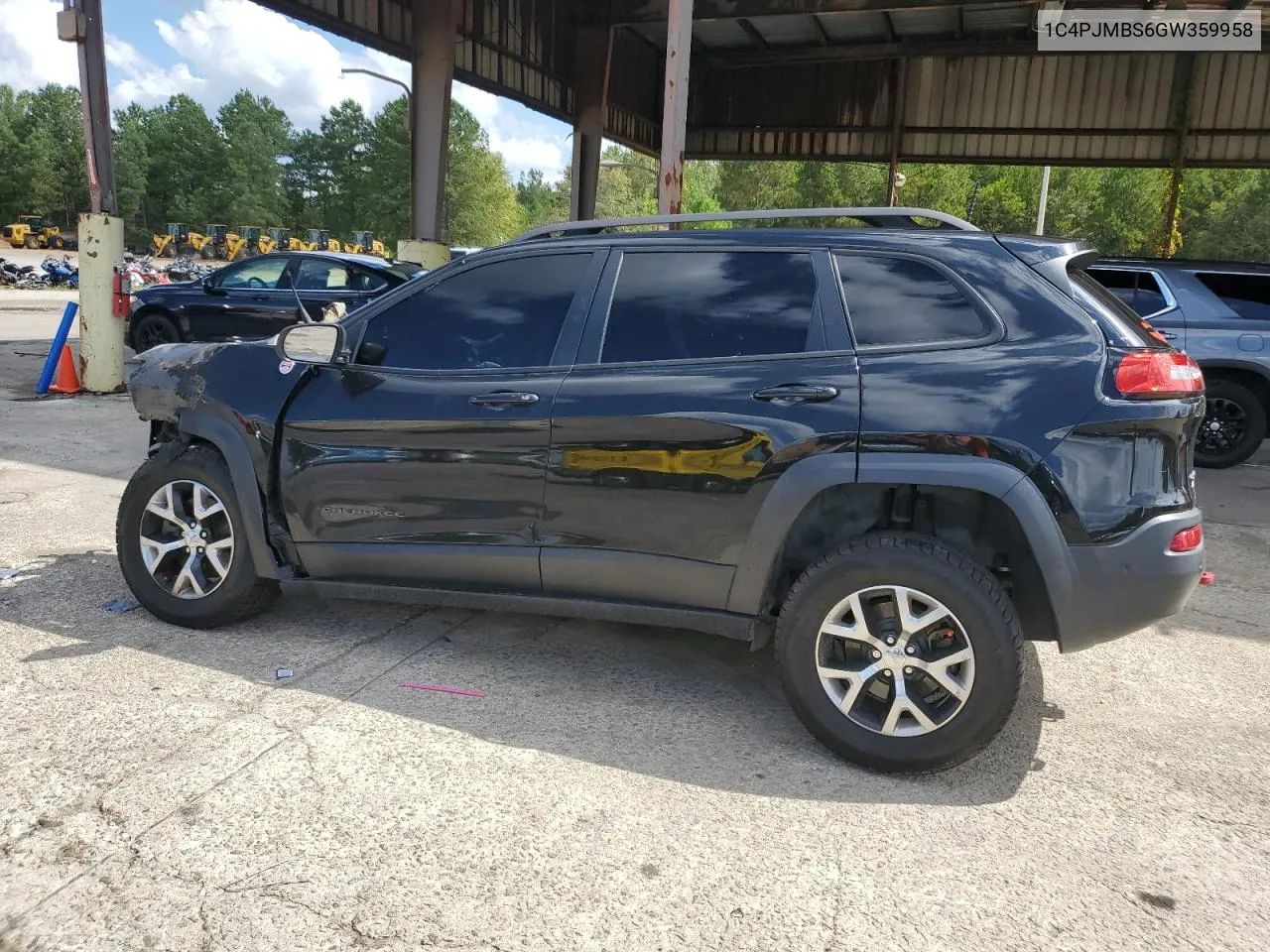 2016 Jeep Cherokee Trailhawk VIN: 1C4PJMBS6GW359958 Lot: 73013964