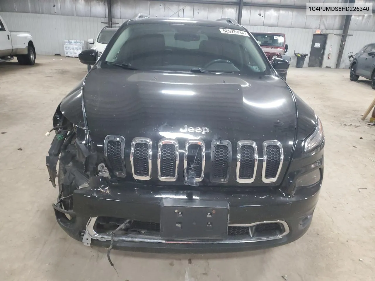 2017 Jeep Cherokee Limited VIN: 1C4PJMDS8HD226340 Lot: 58625434