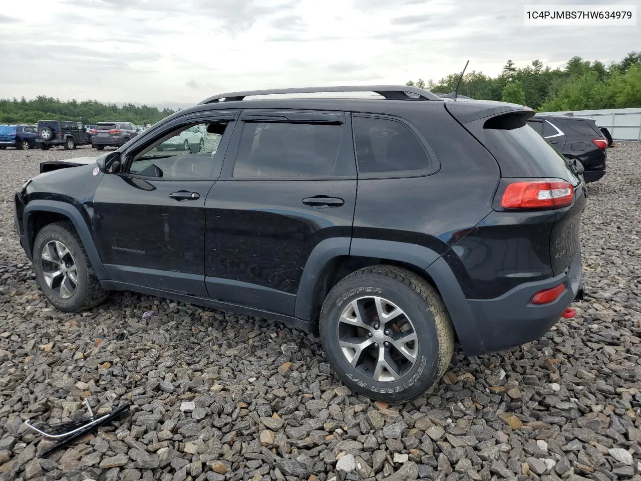 1C4PJMBS7HW634979 2017 Jeep Cherokee Trailhawk