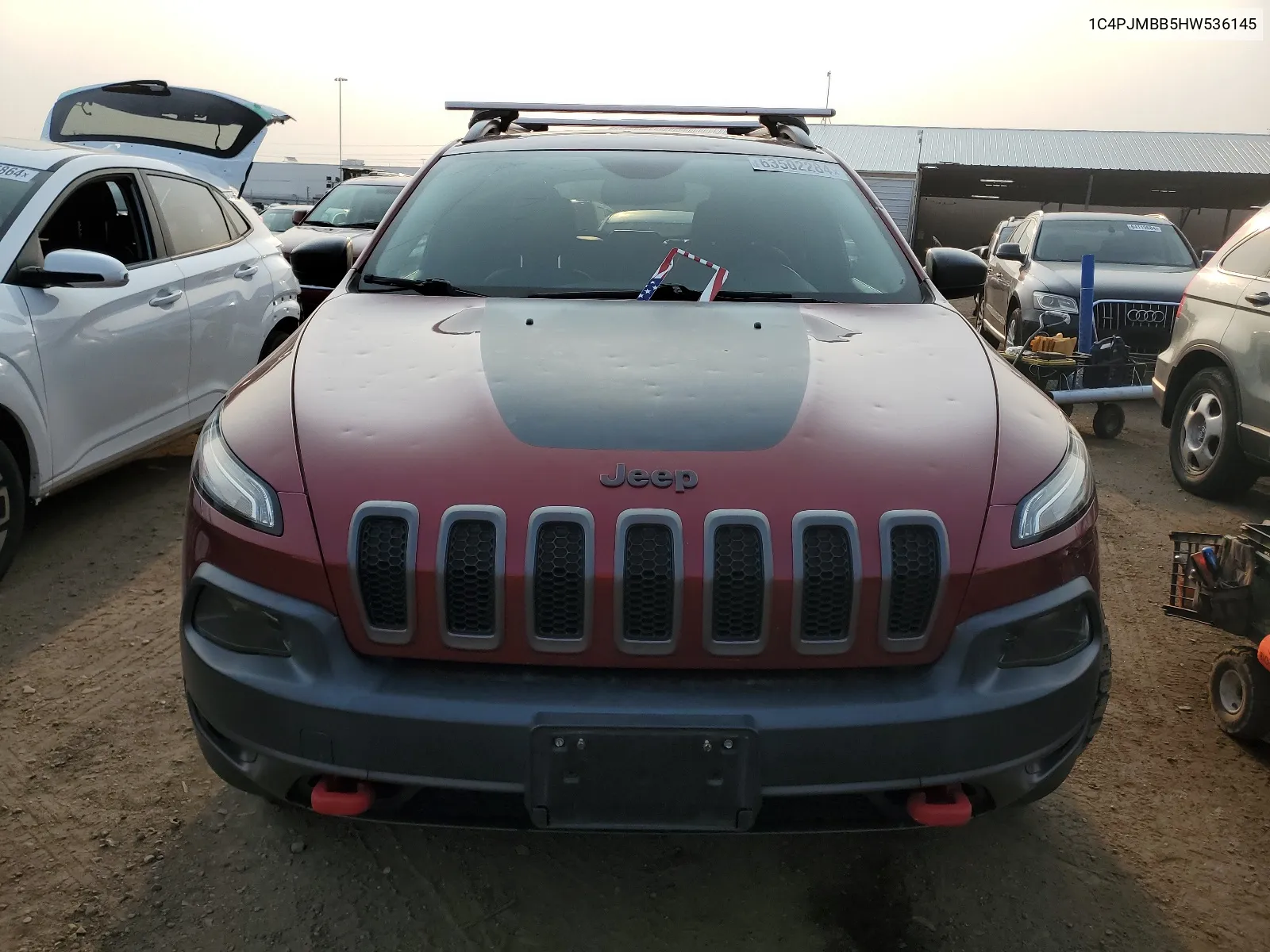 1C4PJMBB5HW536145 2017 Jeep Cherokee Trailhawk