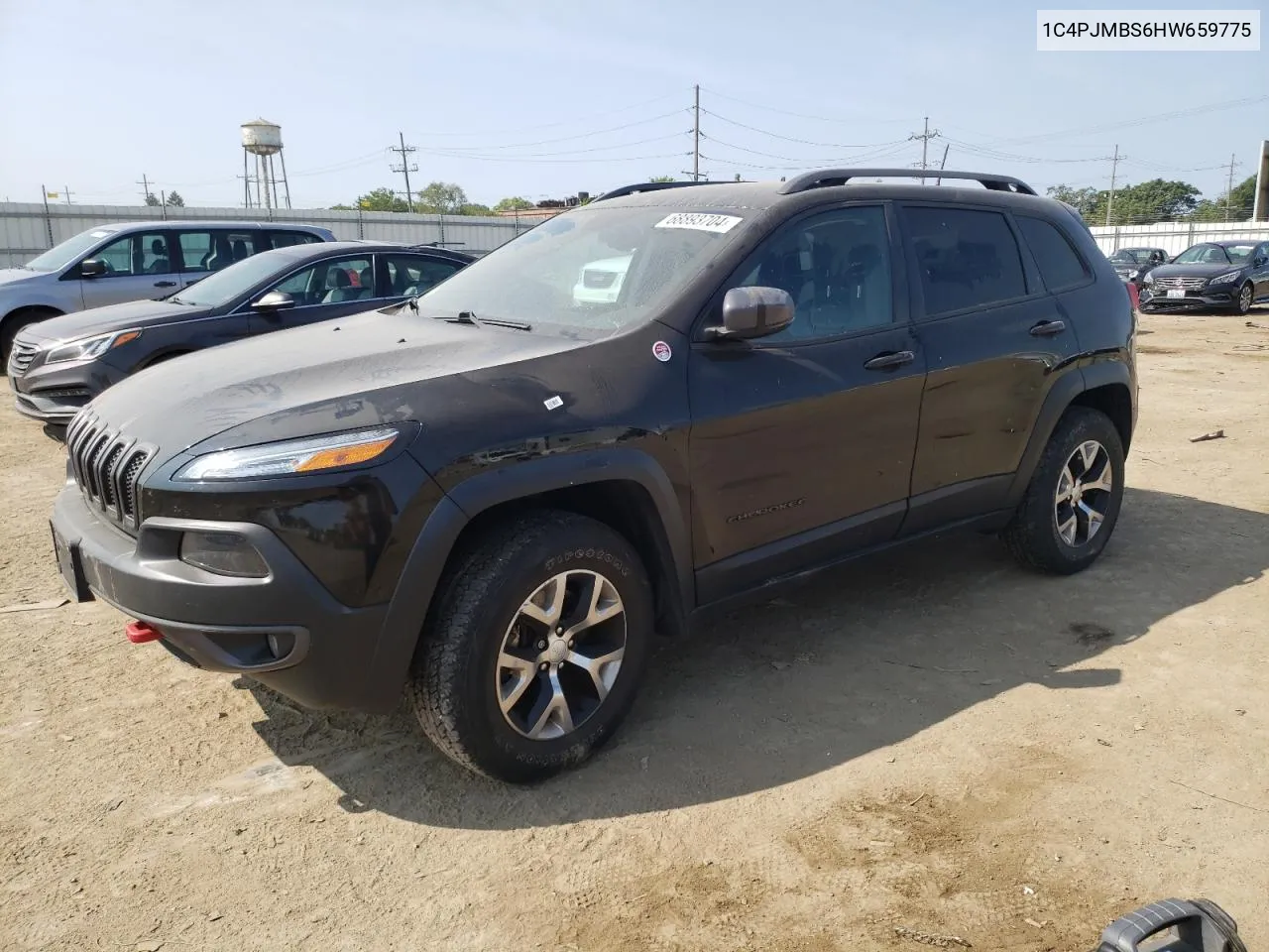 2017 Jeep Cherokee Trailhawk VIN: 1C4PJMBS6HW659775 Lot: 68893704