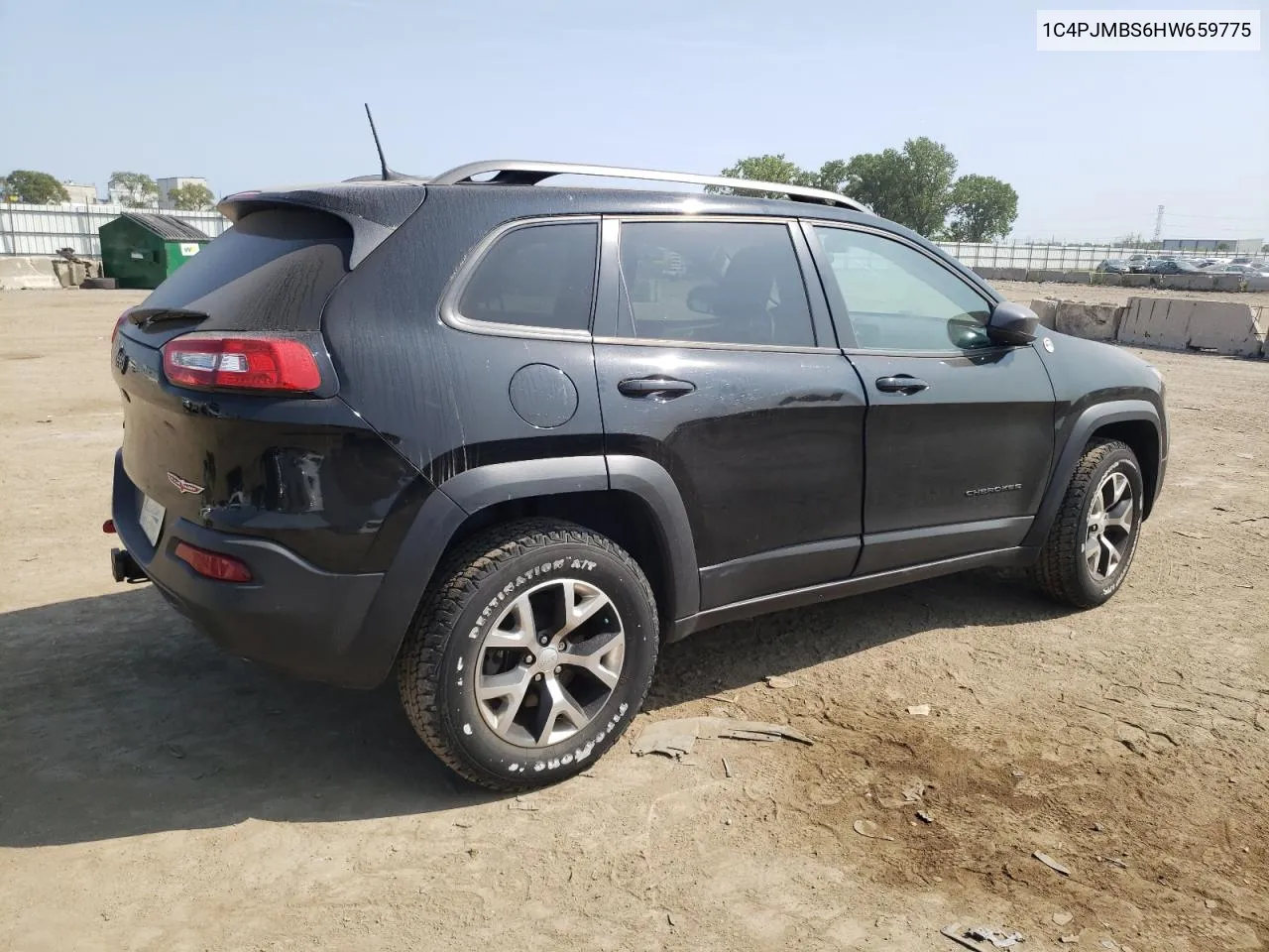 1C4PJMBS6HW659775 2017 Jeep Cherokee Trailhawk