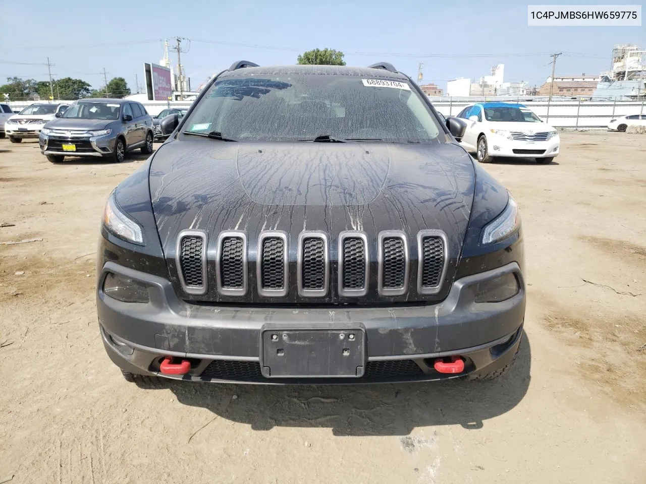 2017 Jeep Cherokee Trailhawk VIN: 1C4PJMBS6HW659775 Lot: 68893704