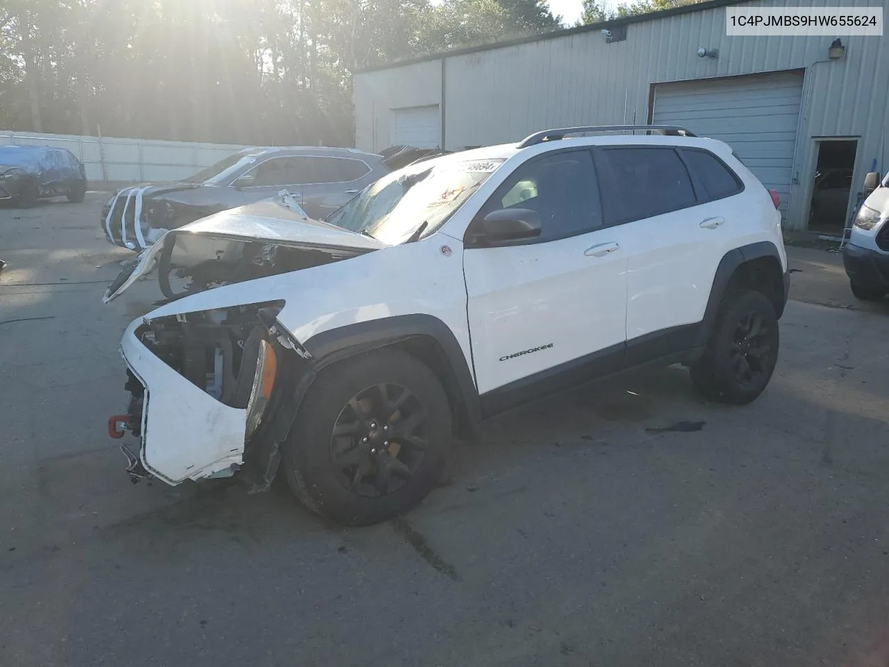 1C4PJMBS9HW655624 2017 Jeep Cherokee Trailhawk