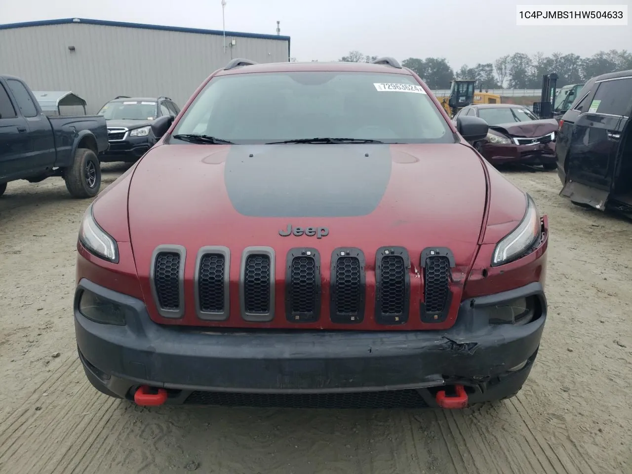 1C4PJMBS1HW504633 2017 Jeep Cherokee Trailhawk