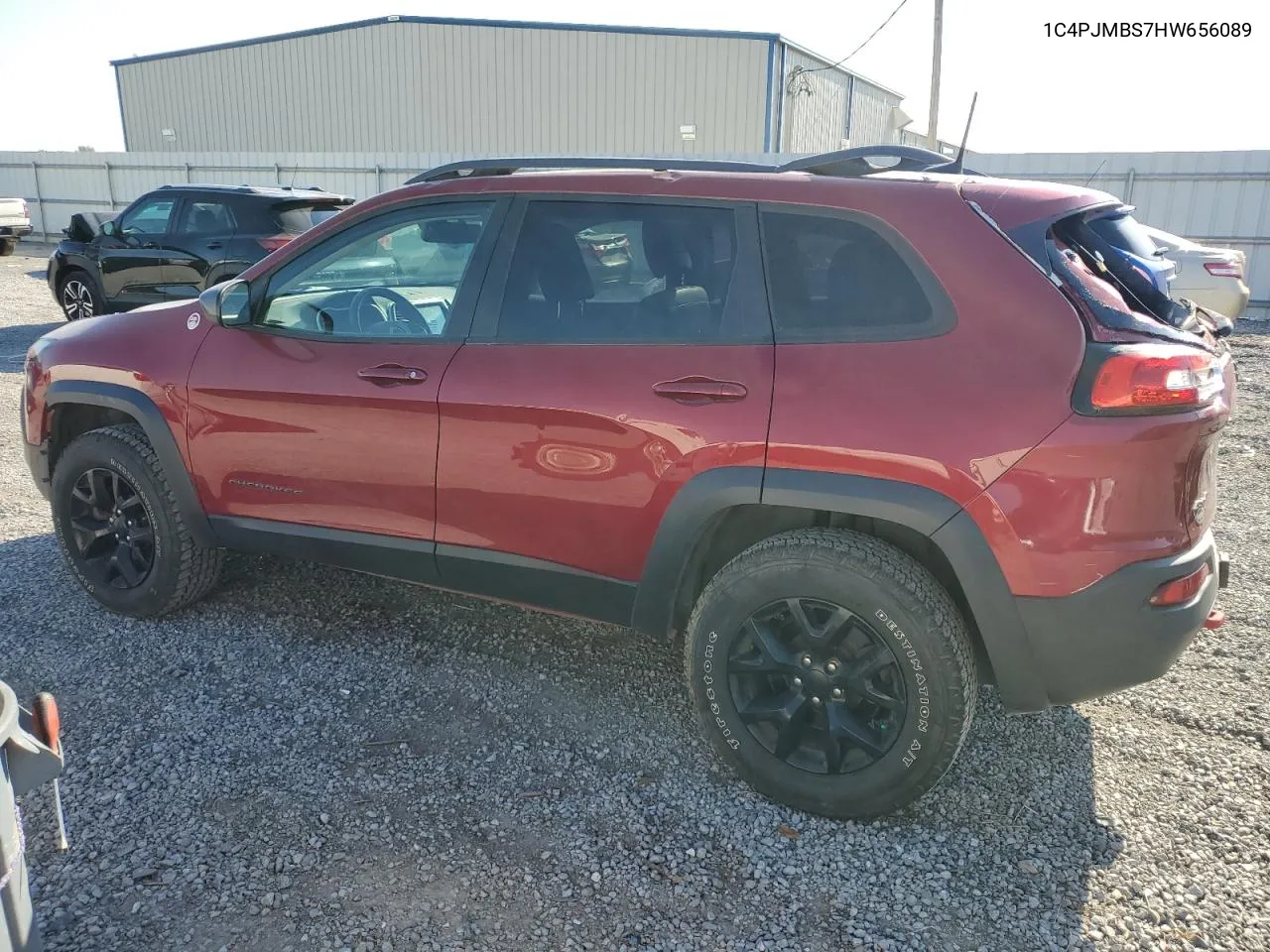 2017 Jeep Cherokee Trailhawk VIN: 1C4PJMBS7HW656089 Lot: 74775444