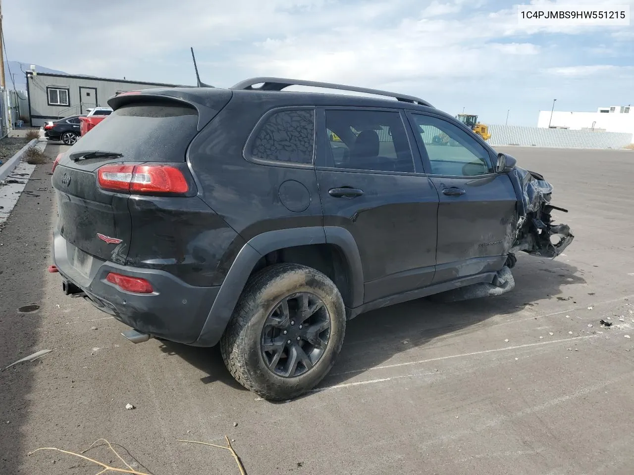 1C4PJMBS9HW551215 2017 Jeep Cherokee Trailhawk