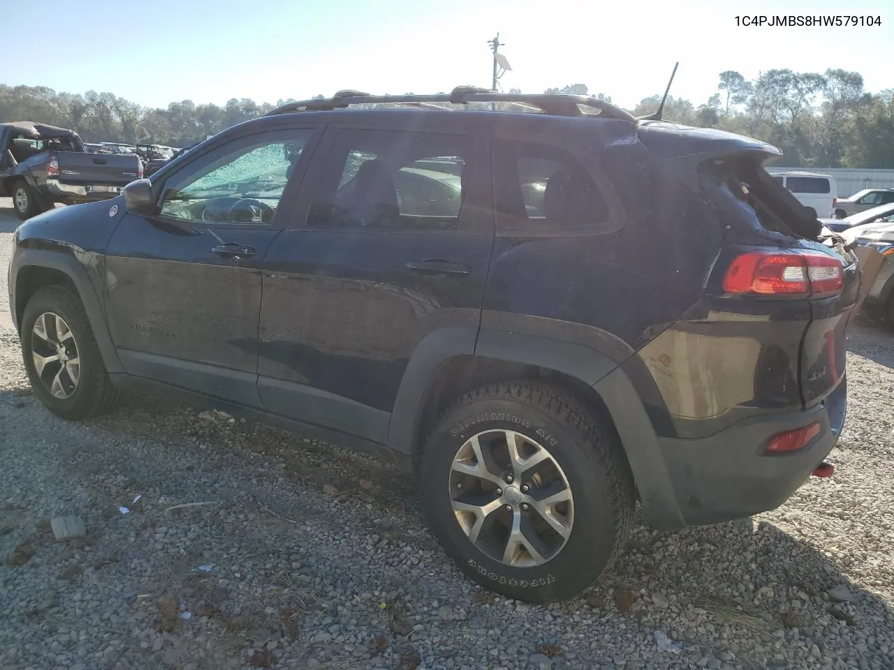 1C4PJMBS8HW579104 2017 Jeep Cherokee Trailhawk