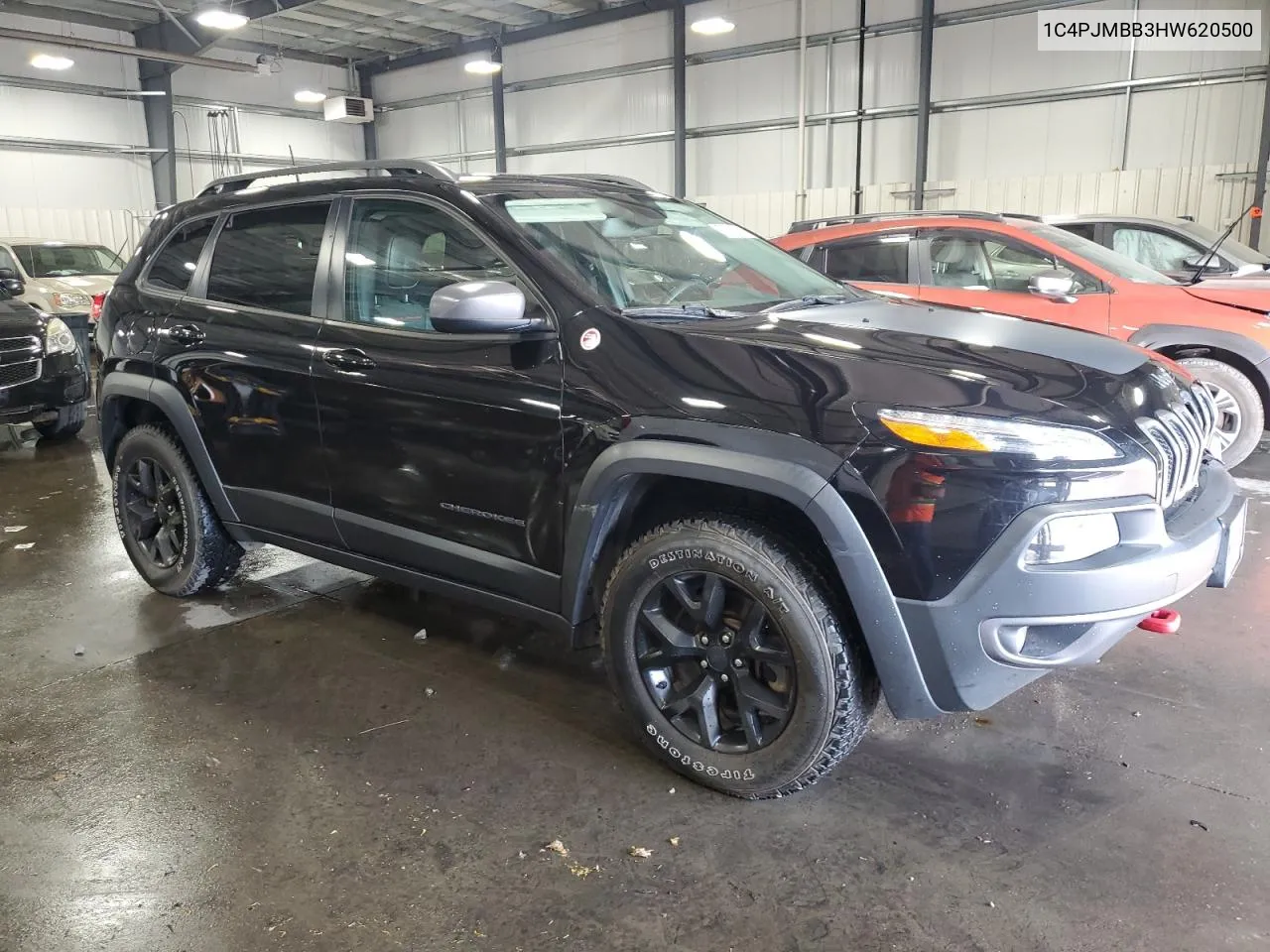 2017 Jeep Cherokee Trailhawk VIN: 1C4PJMBB3HW620500 Lot: 75512824