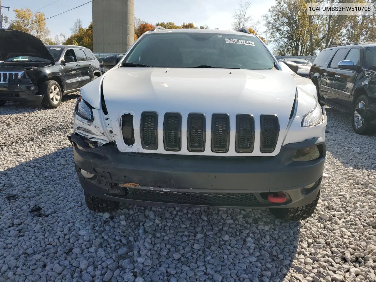 1C4PJMBS3HW510708 2017 Jeep Cherokee Trailhawk