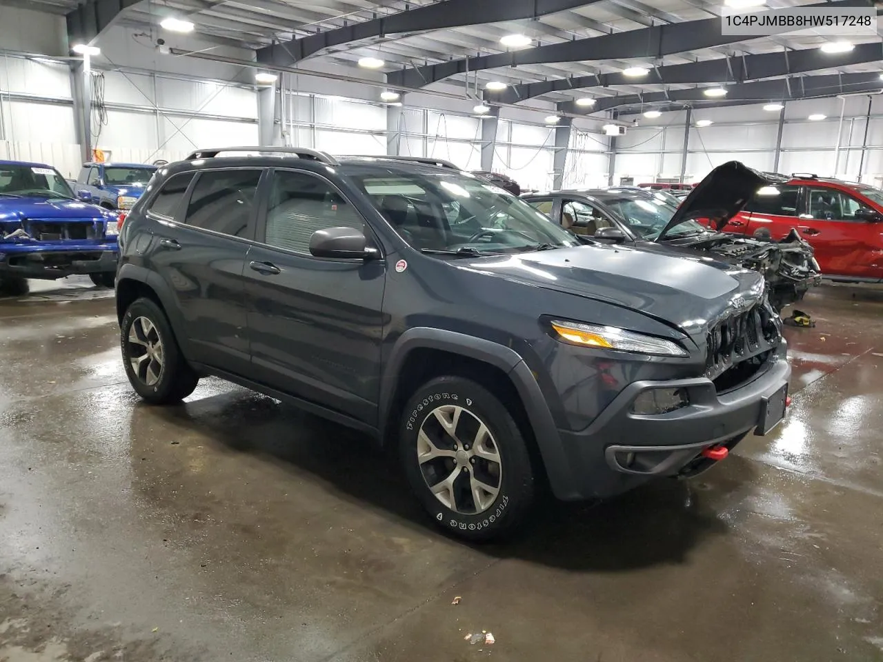 2017 Jeep Cherokee Trailhawk VIN: 1C4PJMBB8HW517248 Lot: 79515134