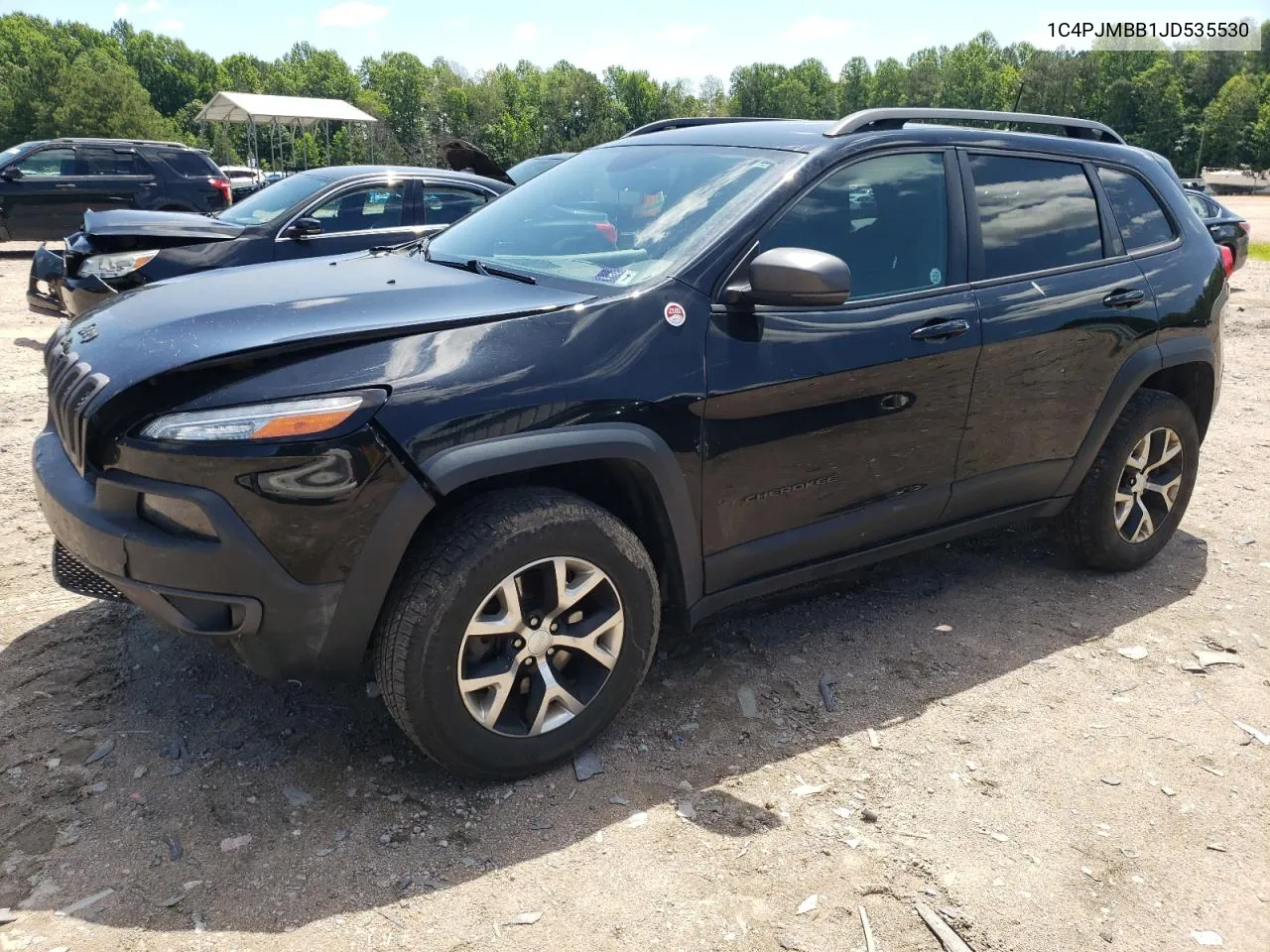 2018 Jeep Cherokee Trailhawk VIN: 1C4PJMBB1JD535530 Lot: 56870744