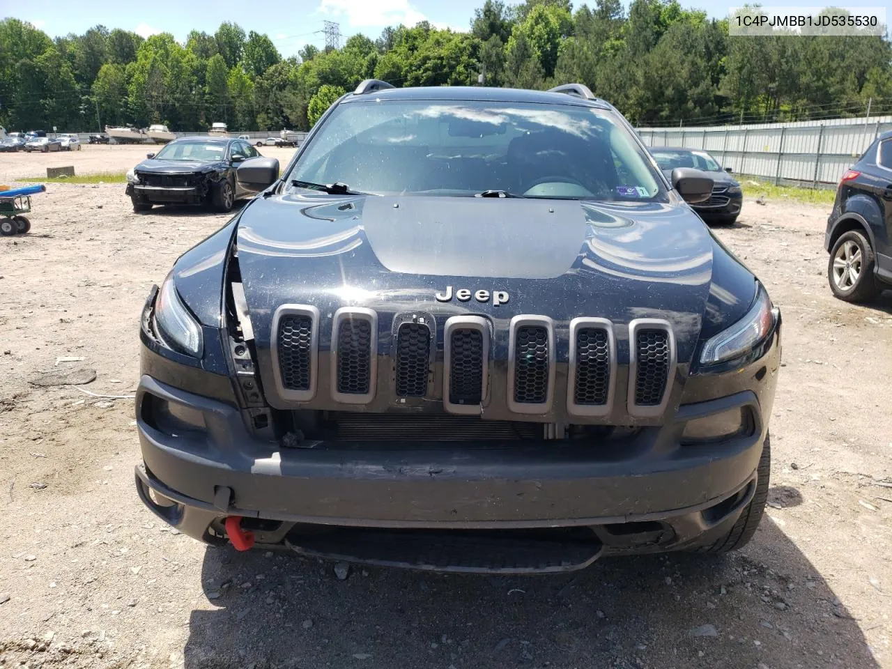 2018 Jeep Cherokee Trailhawk VIN: 1C4PJMBB1JD535530 Lot: 56870744