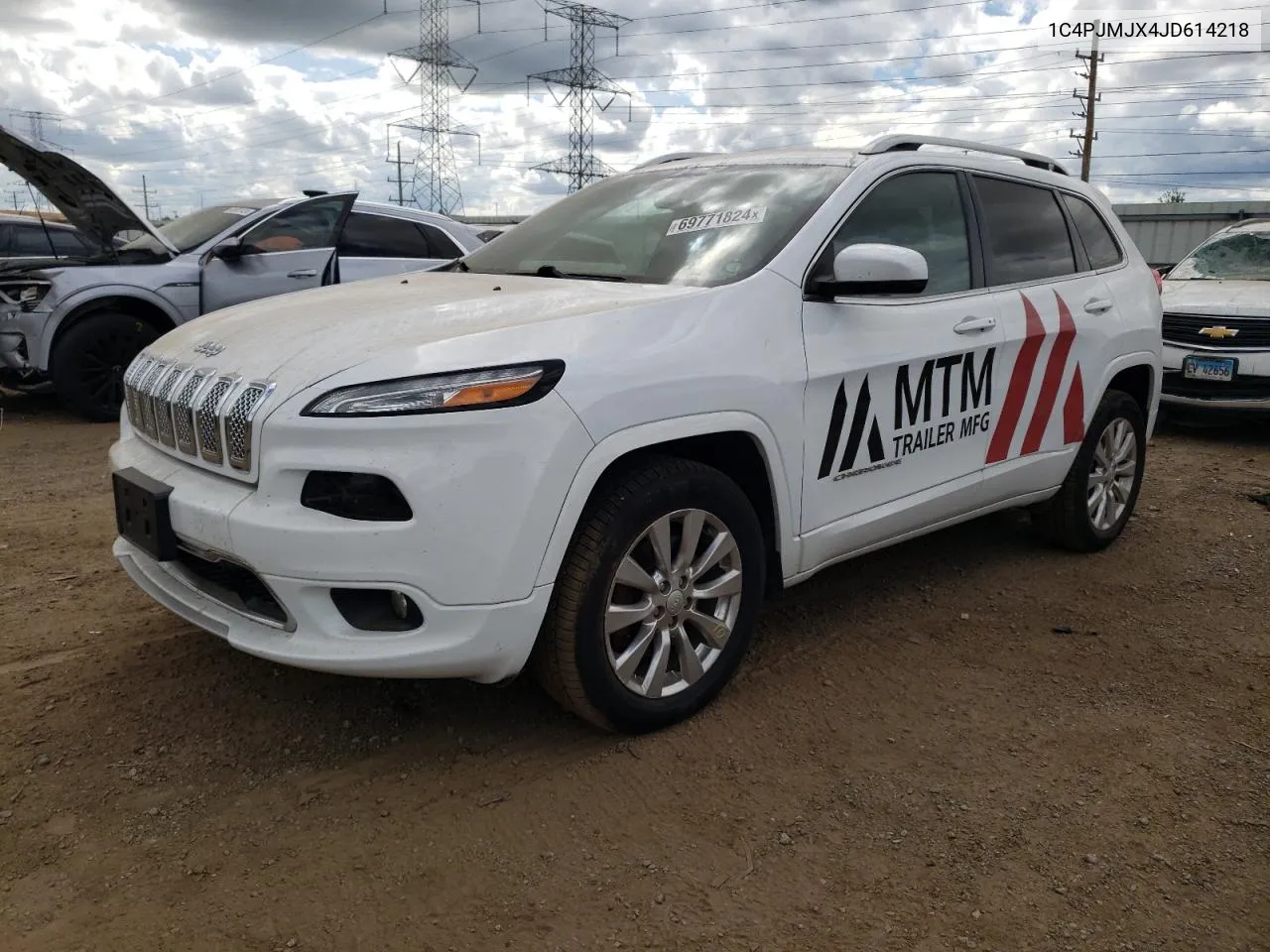 1C4PJMJX4JD614218 2018 Jeep Cherokee Overland