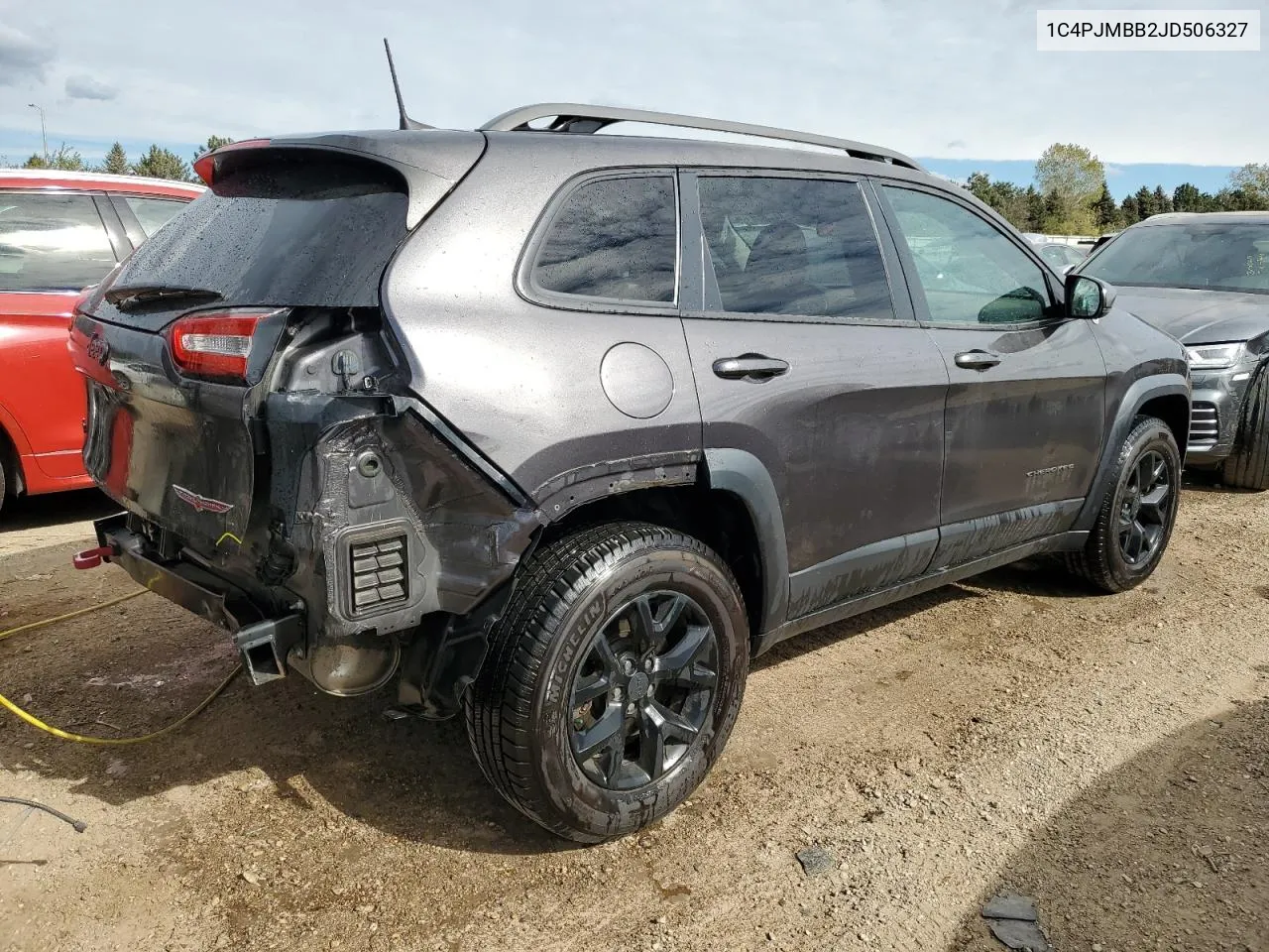 2018 Jeep Cherokee Trailhawk VIN: 1C4PJMBB2JD506327 Lot: 75747364