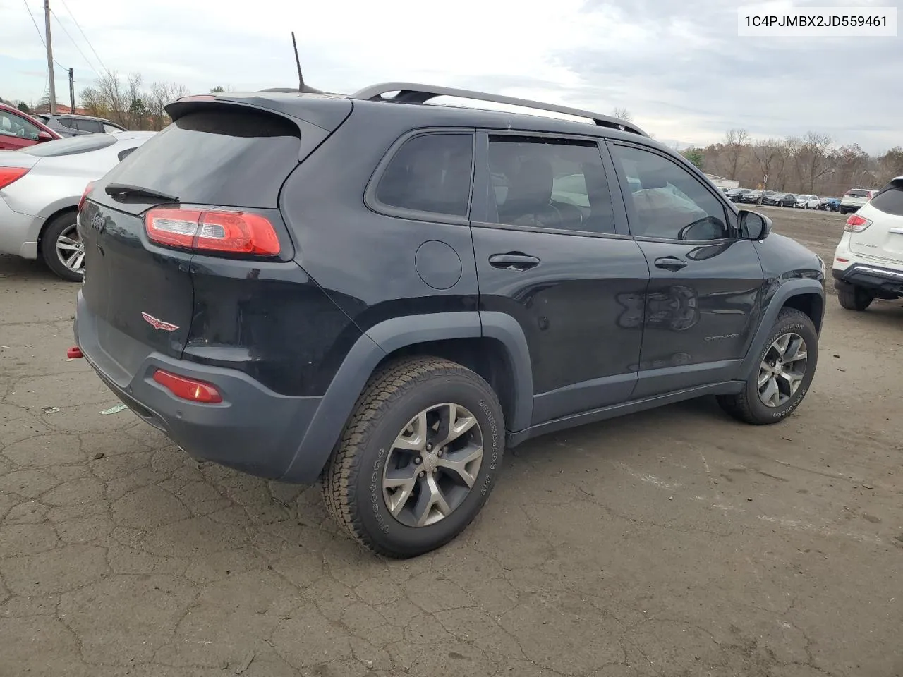 2018 Jeep Cherokee Trailhawk VIN: 1C4PJMBX2JD559461 Lot: 77761814