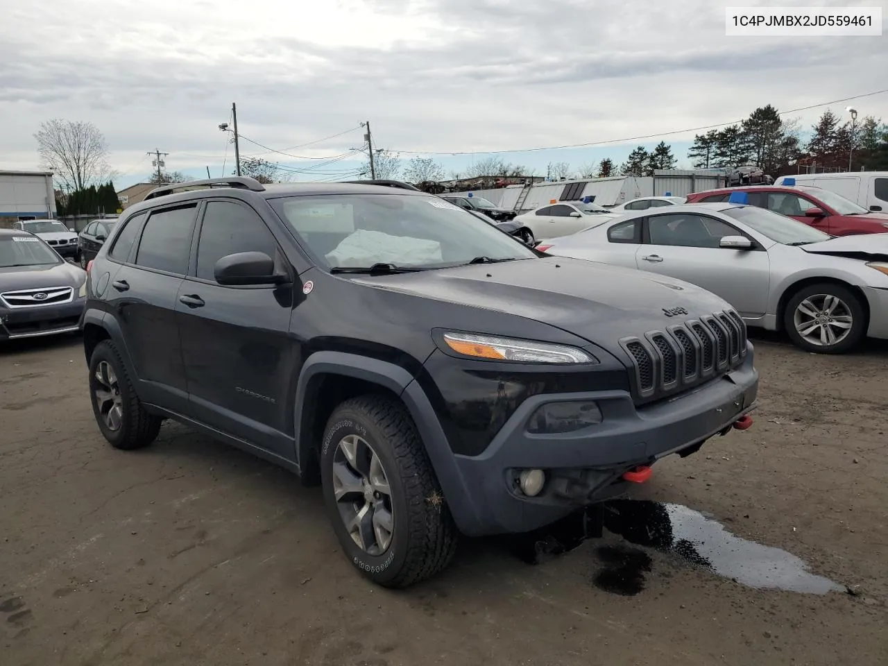 2018 Jeep Cherokee Trailhawk VIN: 1C4PJMBX2JD559461 Lot: 77761814