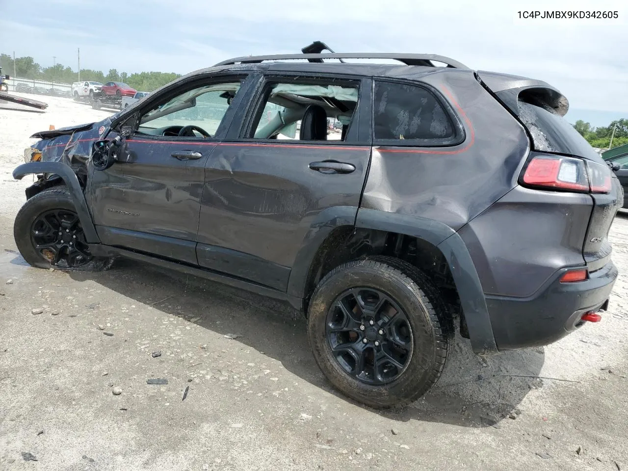 2019 Jeep Cherokee Trailhawk VIN: 1C4PJMBX9KD342605 Lot: 56764854