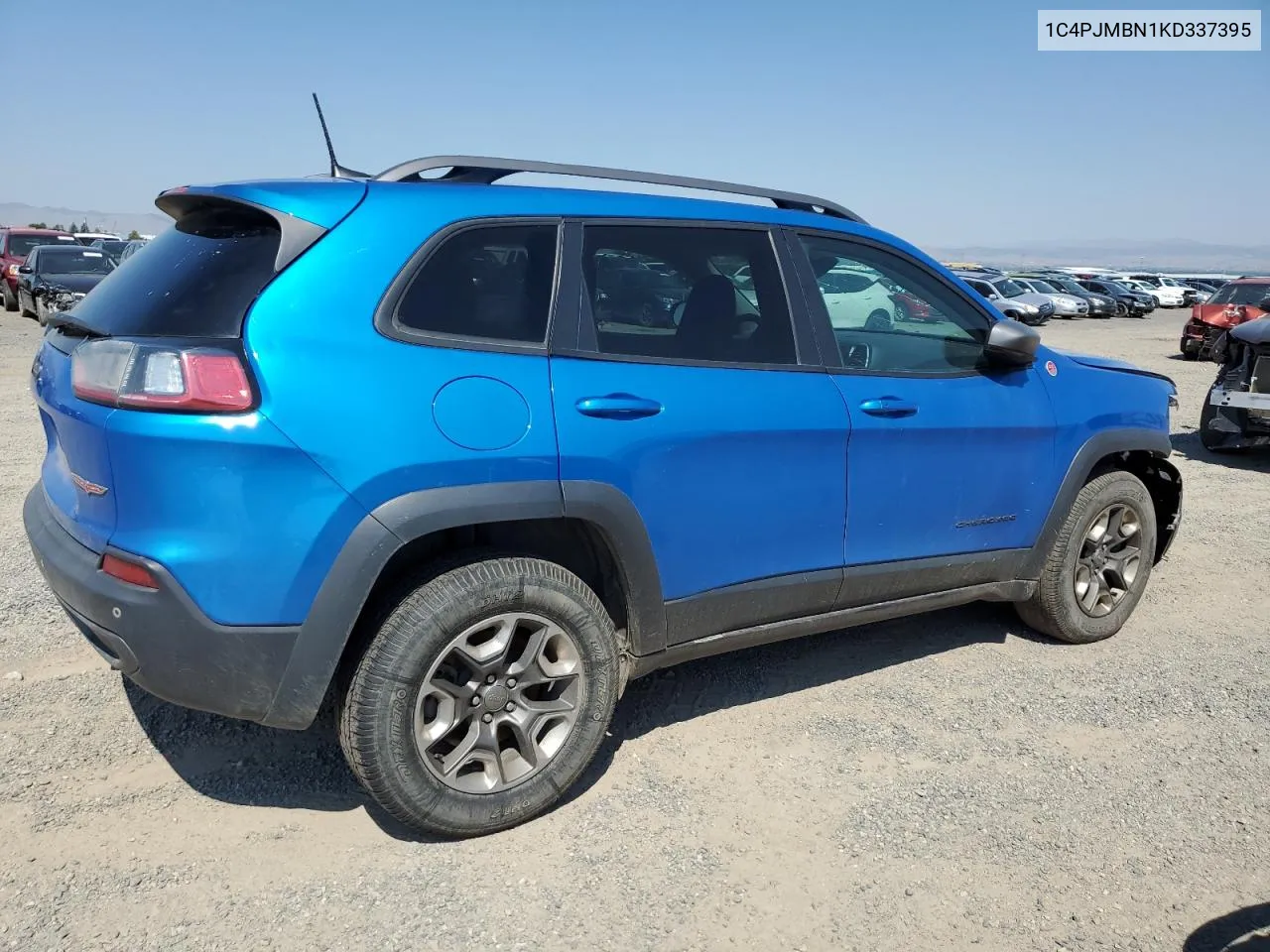 2019 Jeep Cherokee Trailhawk VIN: 1C4PJMBN1KD337395 Lot: 62562274