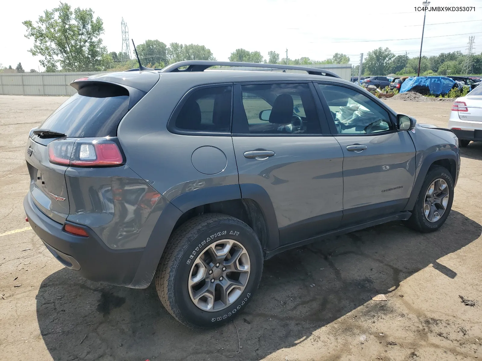 2019 Jeep Cherokee Trailhawk VIN: 1C4PJMBX9KD353071 Lot: 63489074