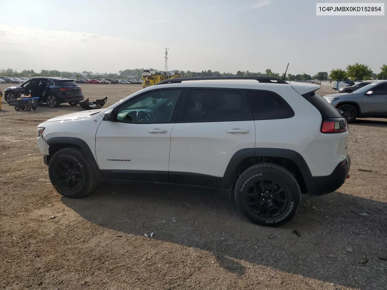 2019 Jeep Cherokee Trailhawk VIN: 1C4PJMBX0KD152854 Lot: 64947064