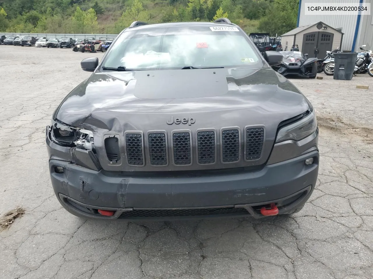 1C4PJMBX4KD200534 2019 Jeep Cherokee Trailhawk