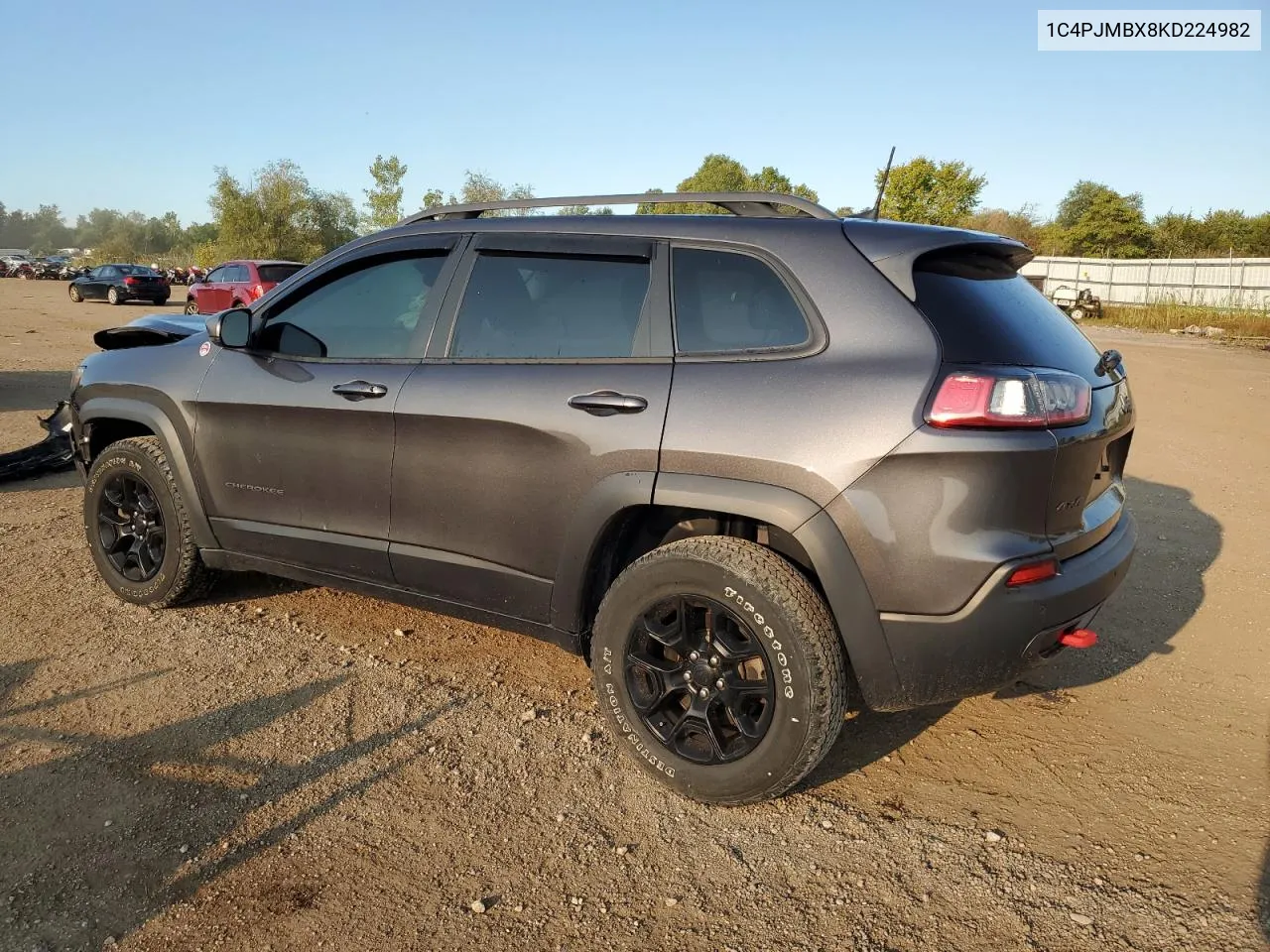 2019 Jeep Cherokee Trailhawk VIN: 1C4PJMBX8KD224982 Lot: 69638854