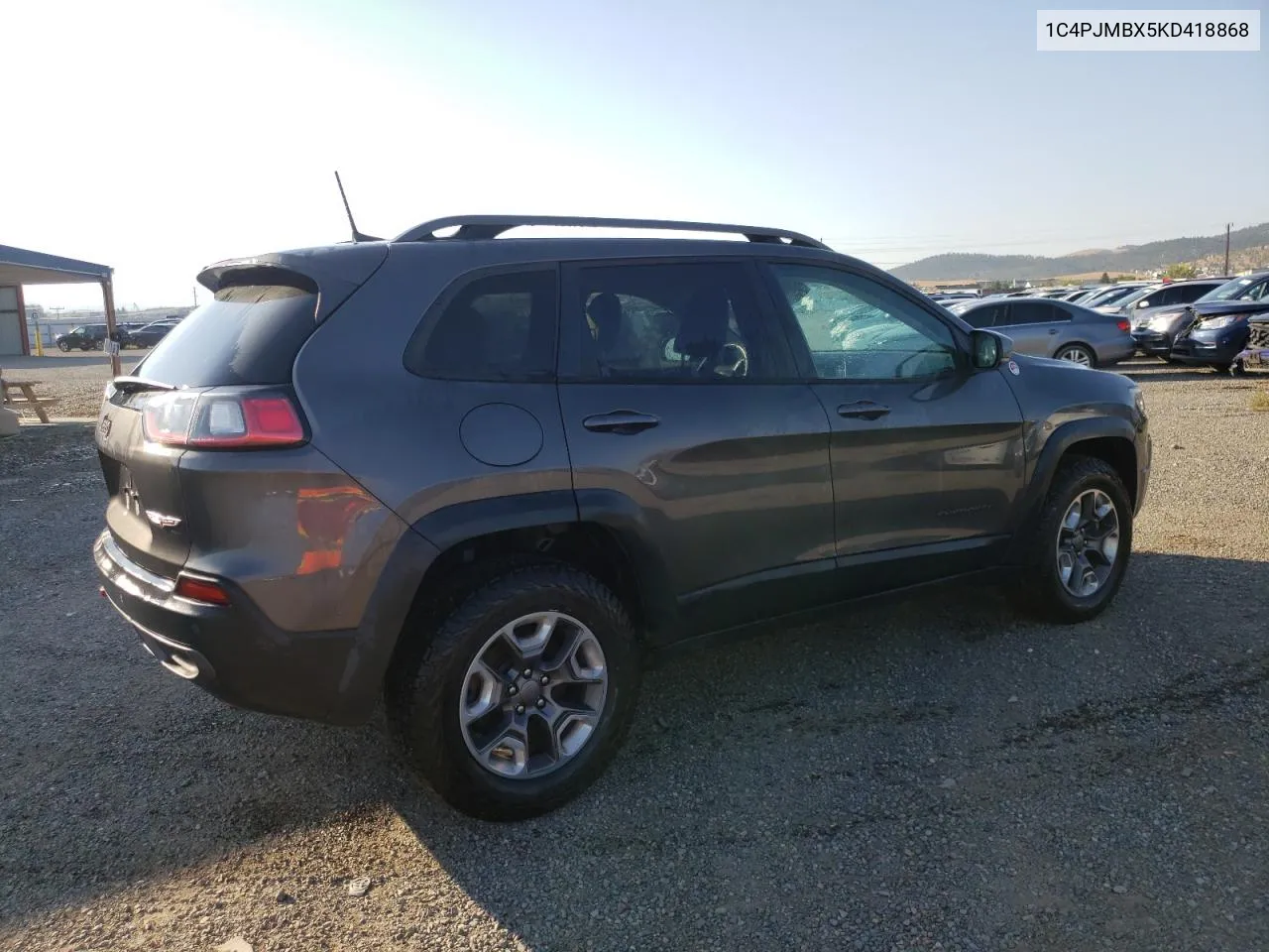 2019 Jeep Cherokee Trailhawk VIN: 1C4PJMBX5KD418868 Lot: 70288934