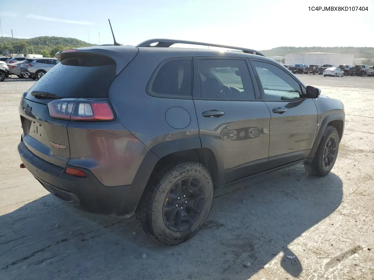 2019 Jeep Cherokee Trailhawk VIN: 1C4PJMBX8KD107404 Lot: 70588724