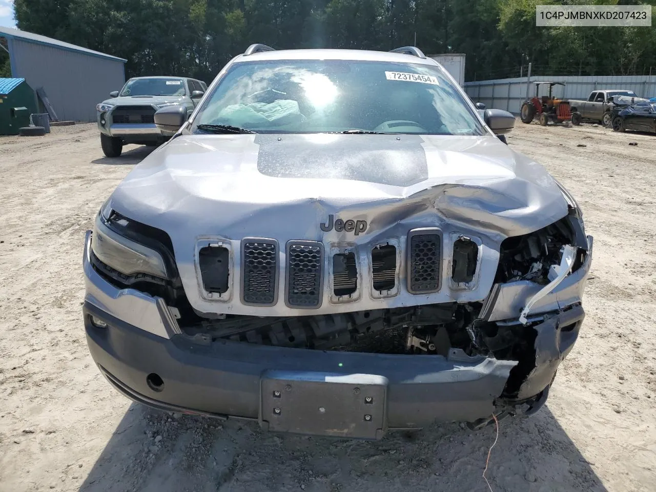 1C4PJMBNXKD207423 2019 Jeep Cherokee Trailhawk