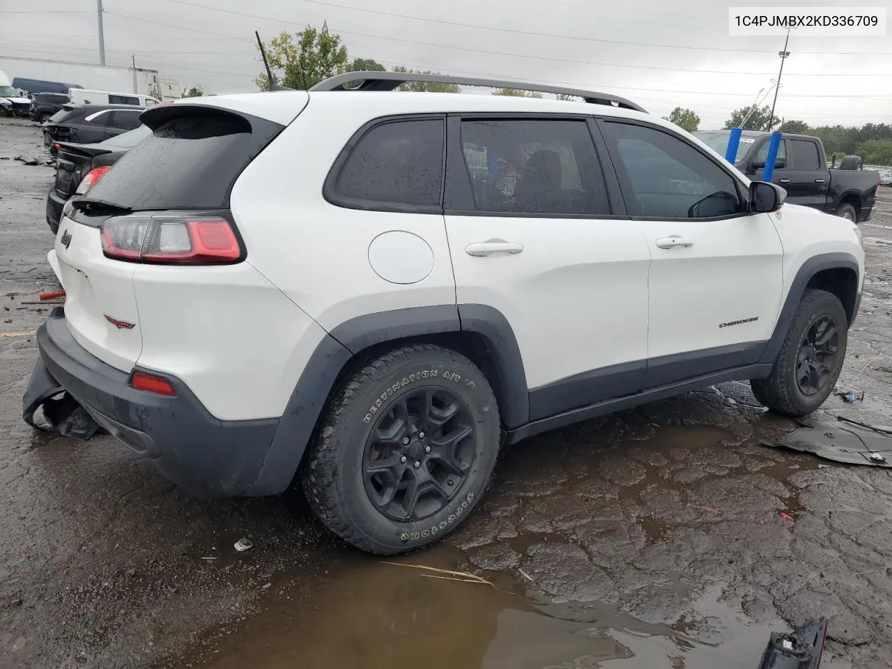 2019 Jeep Cherokee Trailhawk VIN: 1C4PJMBX2KD336709 Lot: 72477164