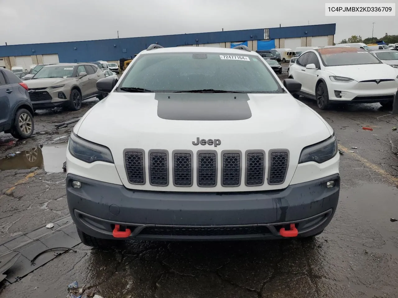 1C4PJMBX2KD336709 2019 Jeep Cherokee Trailhawk