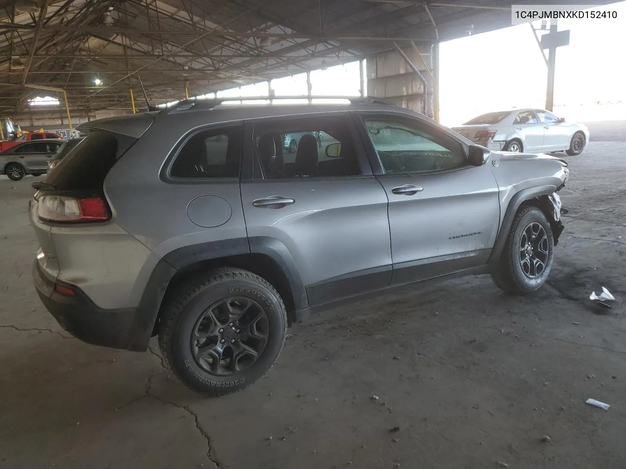 2019 Jeep Cherokee Trailhawk VIN: 1C4PJMBNXKD152410 Lot: 72729524