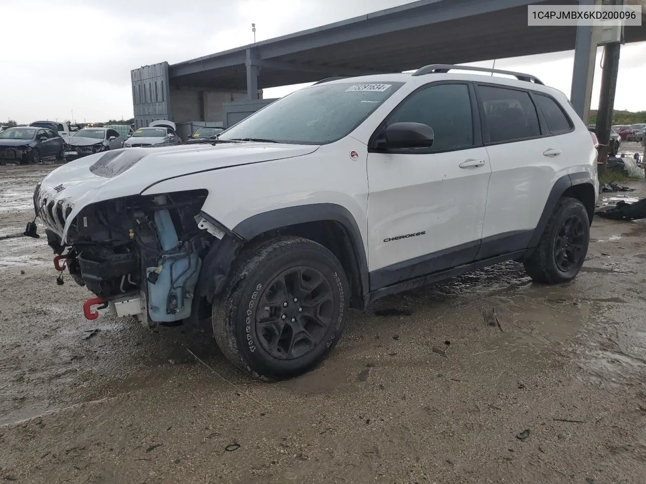 2019 Jeep Cherokee Trailhawk VIN: 1C4PJMBX6KD200096 Lot: 73291634