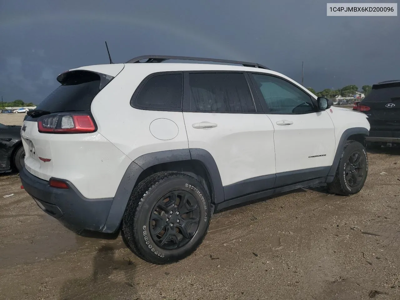 2019 Jeep Cherokee Trailhawk VIN: 1C4PJMBX6KD200096 Lot: 73291634