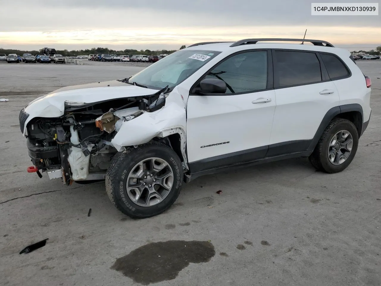 2019 Jeep Cherokee Trailhawk VIN: 1C4PJMBNXKD130939 Lot: 73312814