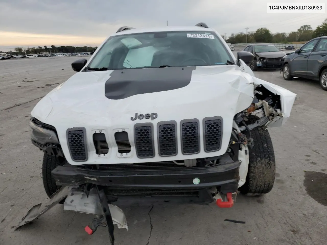 2019 Jeep Cherokee Trailhawk VIN: 1C4PJMBNXKD130939 Lot: 73312814