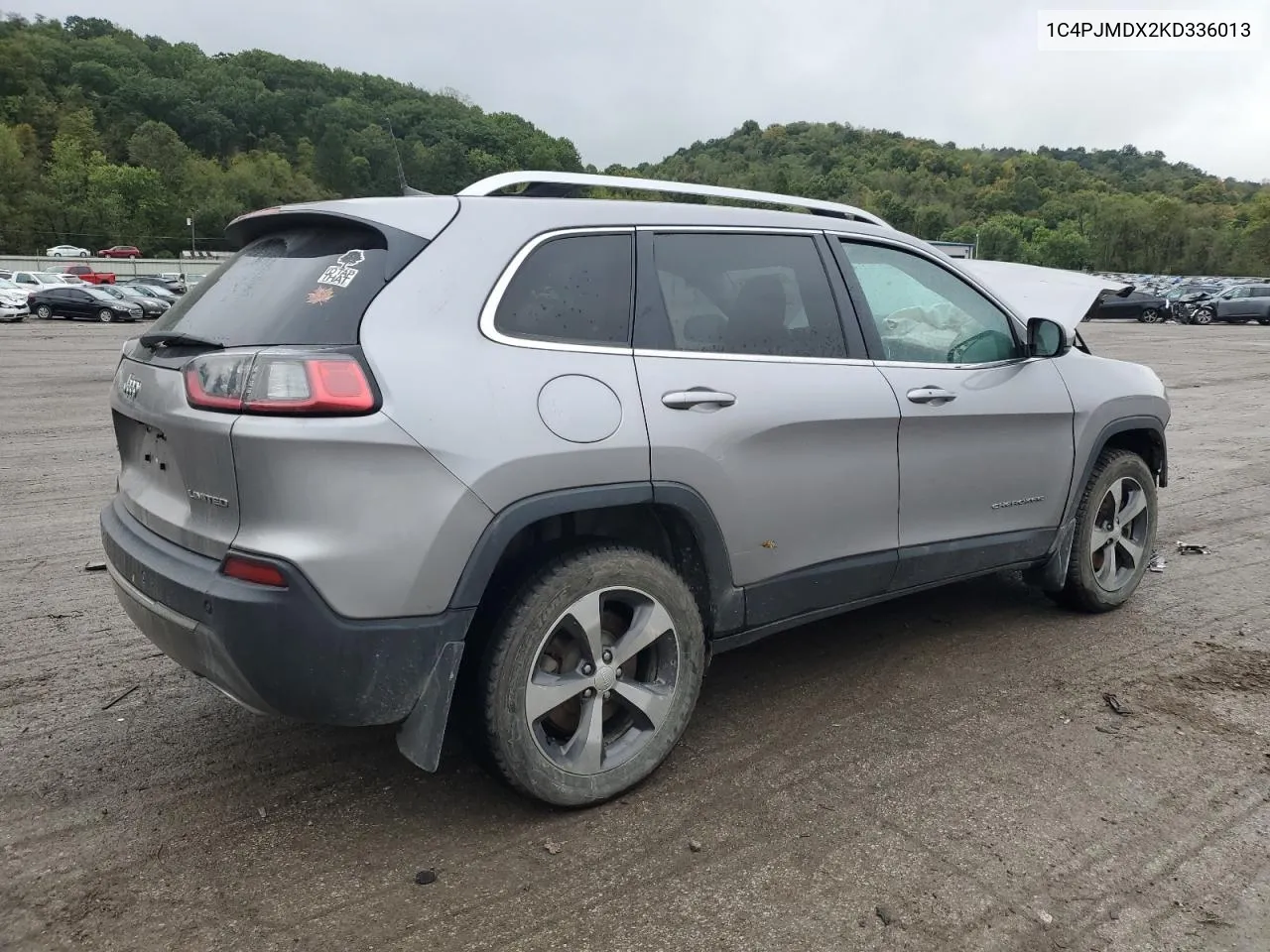 1C4PJMDX2KD336013 2019 Jeep Cherokee Limited