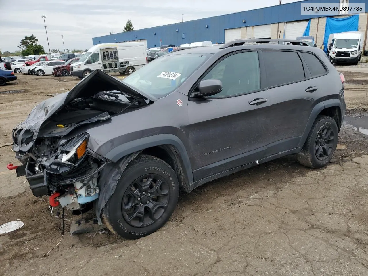 2019 Jeep Cherokee Trailhawk VIN: 1C4PJMBX4KD397785 Lot: 74506814