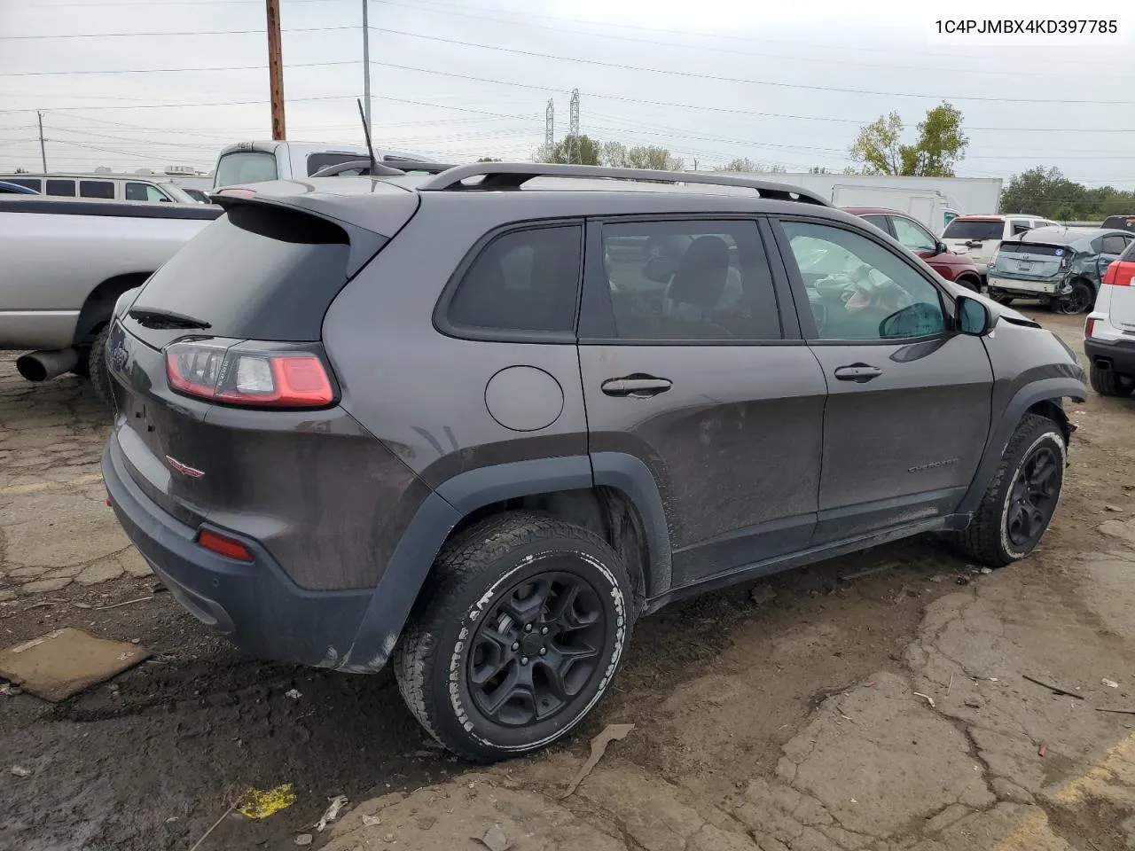 2019 Jeep Cherokee Trailhawk VIN: 1C4PJMBX4KD397785 Lot: 74506814