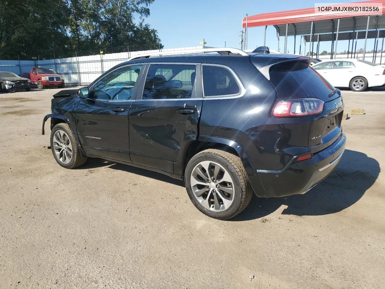 2019 Jeep Cherokee Overland VIN: 1C4PJMJX8KD182556 Lot: 75962504