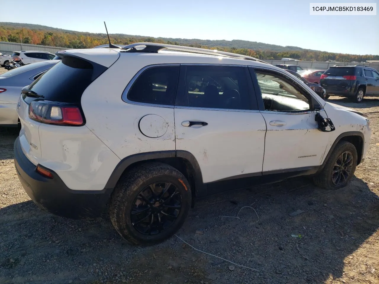 2019 Jeep Cherokee Latitude VIN: 1C4PJMCB5KD183469 Lot: 76246524