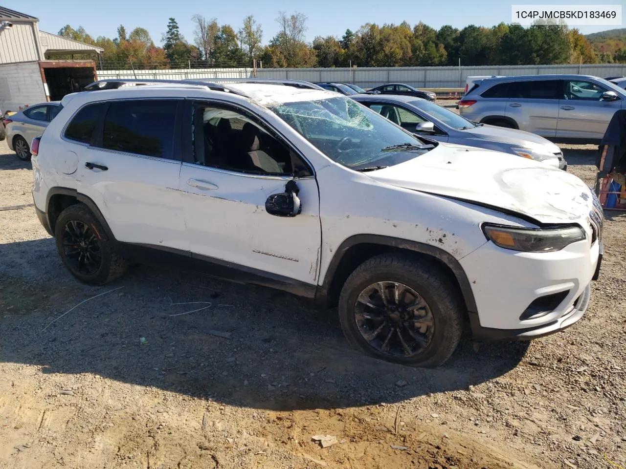 2019 Jeep Cherokee Latitude VIN: 1C4PJMCB5KD183469 Lot: 76246524