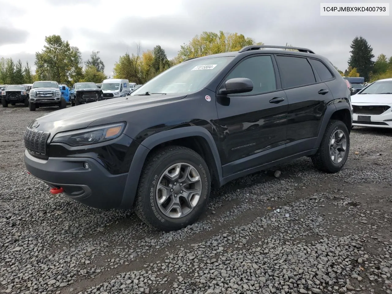 1C4PJMBX9KD400793 2019 Jeep Cherokee Trailhawk