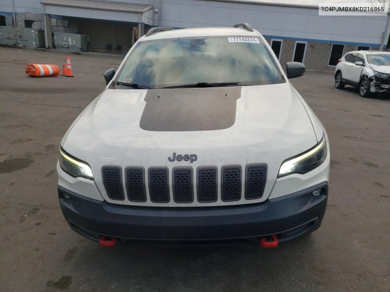 2019 Jeep Cherokee Trailhawk VIN: 1C4PJMBX8KD216865 Lot: 77743224