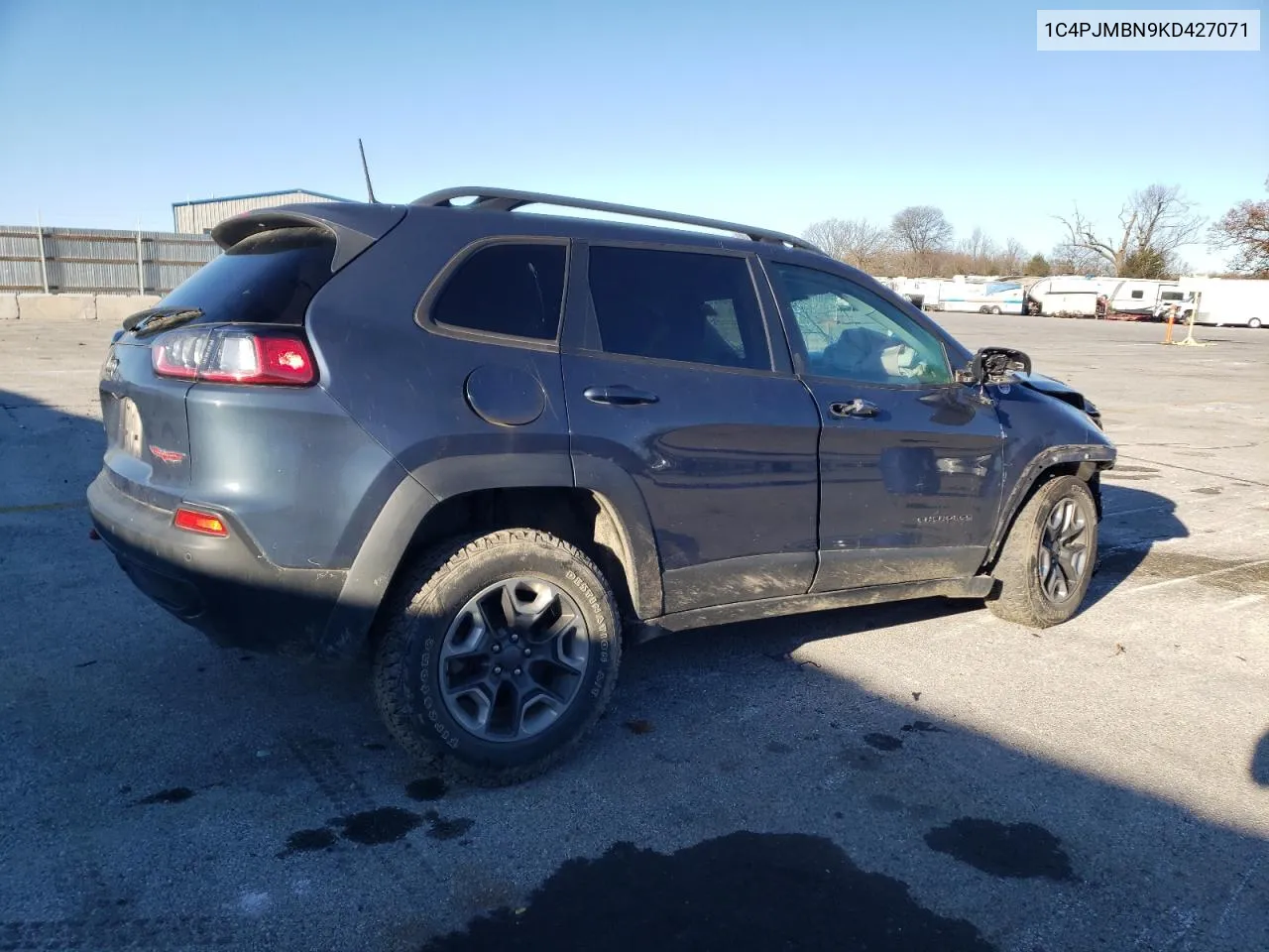 2019 Jeep Cherokee Trailhawk VIN: 1C4PJMBN9KD427071 Lot: 81569244