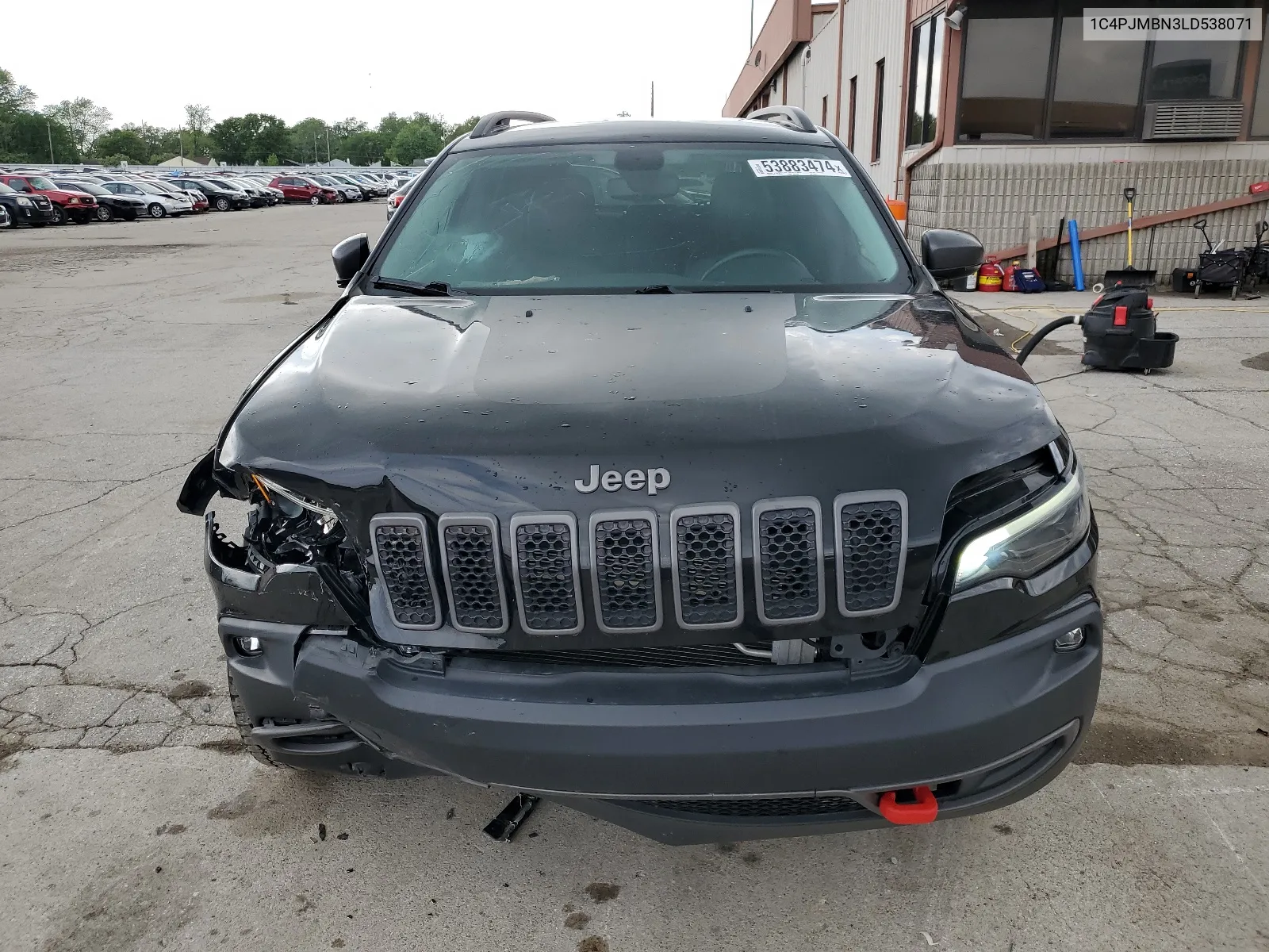 1C4PJMBN3LD538071 2020 Jeep Cherokee Trailhawk