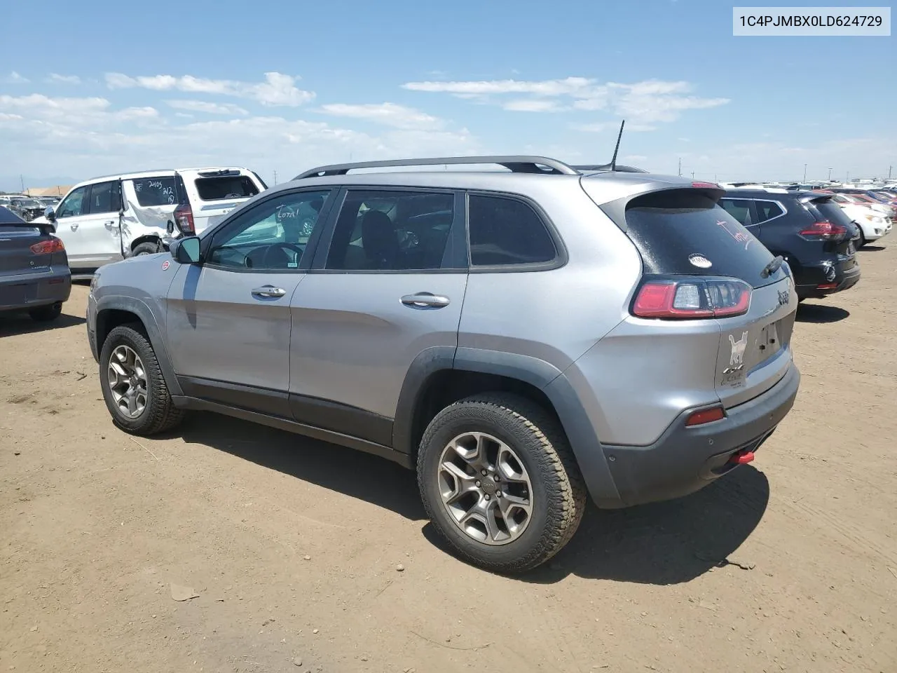 1C4PJMBX0LD624729 2020 Jeep Cherokee Trailhawk