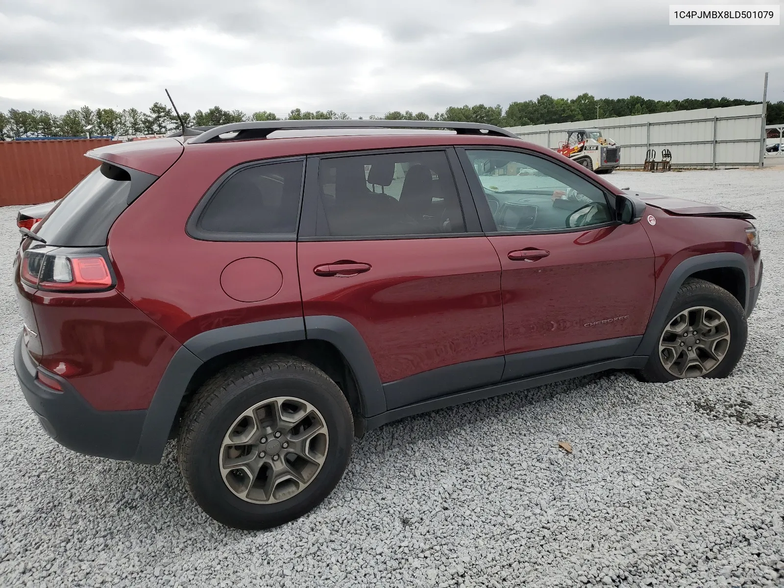 2020 Jeep Cherokee Trailhawk VIN: 1C4PJMBX8LD501079 Lot: 61374114